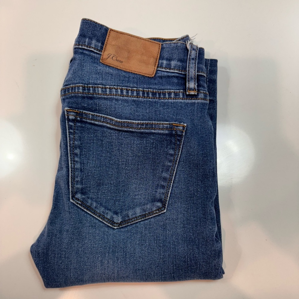 J.Crew jeans, size 23 petite toothpick excellent condition